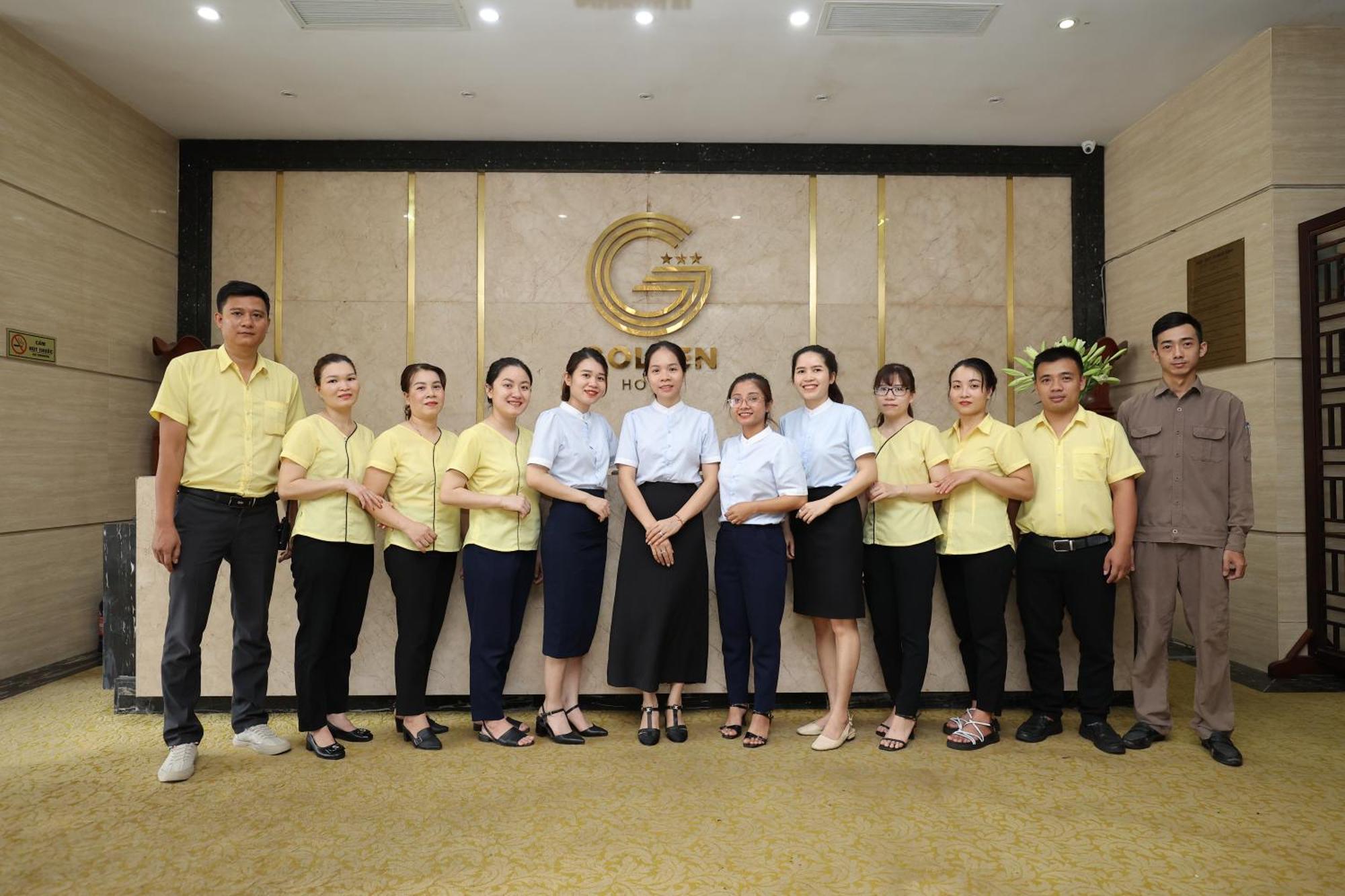 Golden Quang Tri Hotel Dong Ha Bagian luar foto